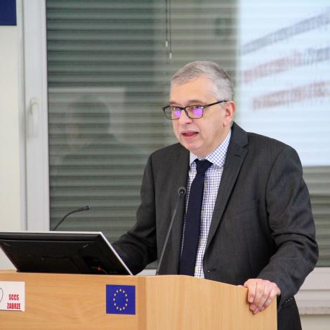 Dr Szymon Pawlak, SCCS w Zabrzu