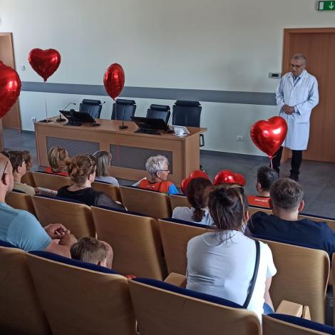 Spotkanie w auli prof. Zbigniewa Religi 