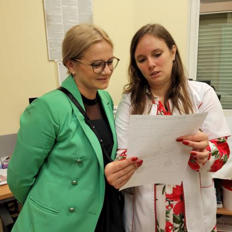 Omawianie wyników badań z dietetykiem 