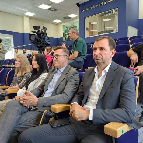 Zespół transplantacji płuc SCCS podczas konferencji 