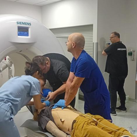 Za nami cykl szkoleń z zakresu postępowania w wewnątrzszpitalnym nagłym zatrzymaniu krążenia - Zdjęcie galerii 13