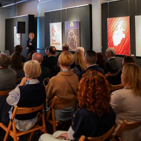 Sala podczas konferencji 