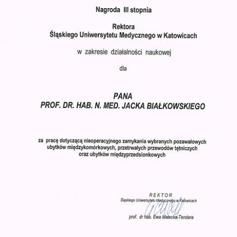 Nagrody naukowe zespołowe - Zdjęcie galerii 1