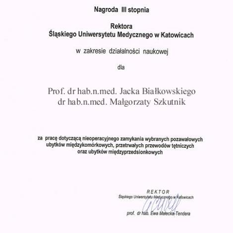 Nagrody naukowe zespołowe - Zdjęcie galerii 7