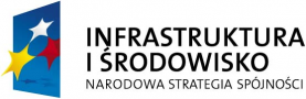 EN - logo Infrastruktura i Środowisko Narodowa Strategia Spójności