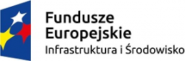 EN - logo Fundusze Europejskie Infrastruktura i Środowisko