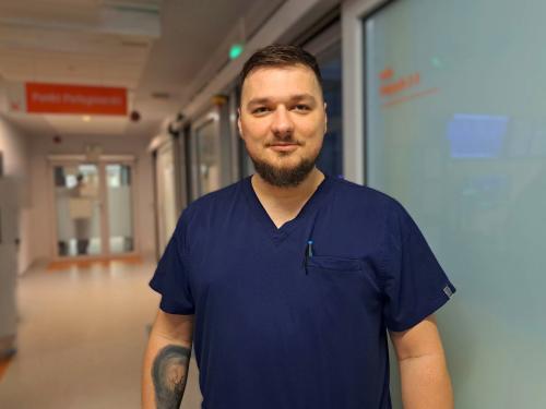 Michał - pielęgniarz ze Śląskiego Centrum Chorób Serca - został dawcą szpiku  - Zdjęcie główne