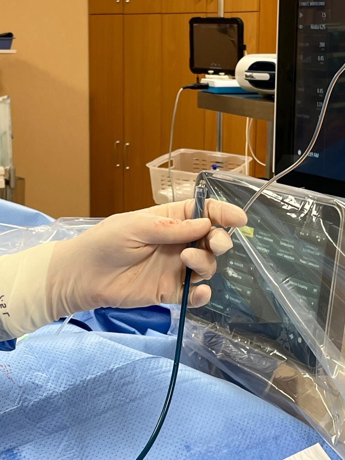 Zbliżenie na urządzenie